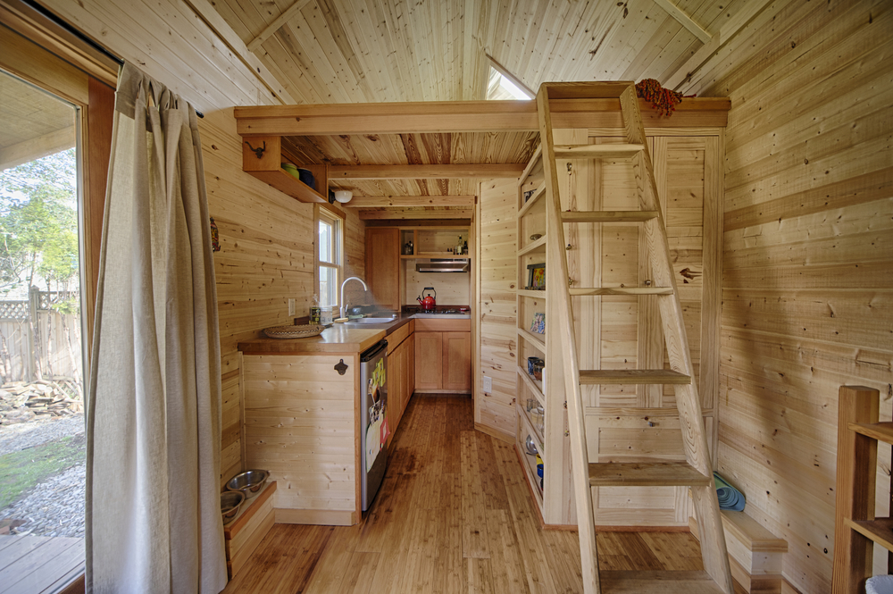 intérieur d'une tiny house