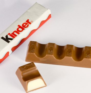 Barre de chocolat Kinder