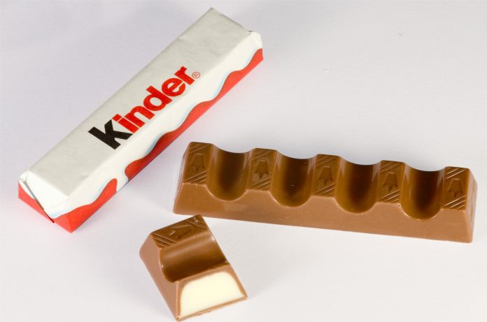 Barre de chocolat Kinder