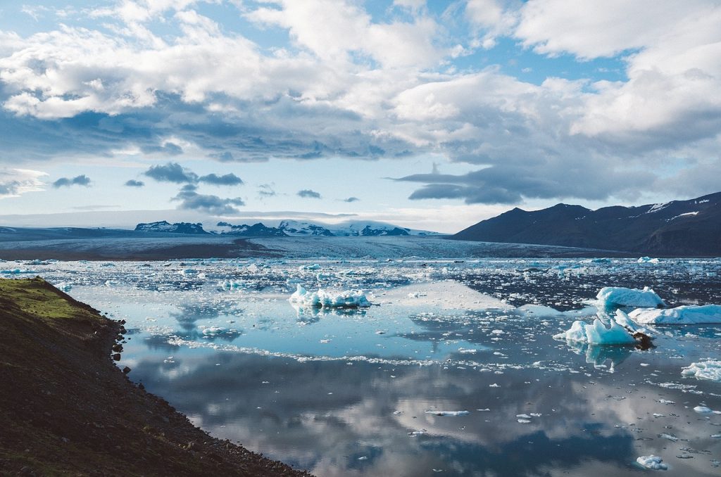 chaleur et fonte des glaces