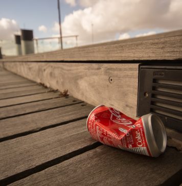 coca cola déchet