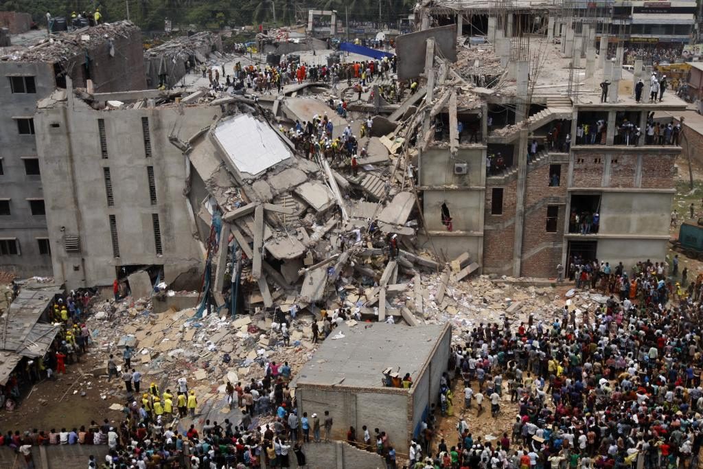 l’usine de textile Rana Plaza 