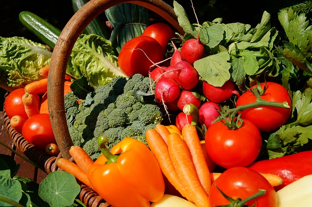 alimentation santé fruits et légumes frais