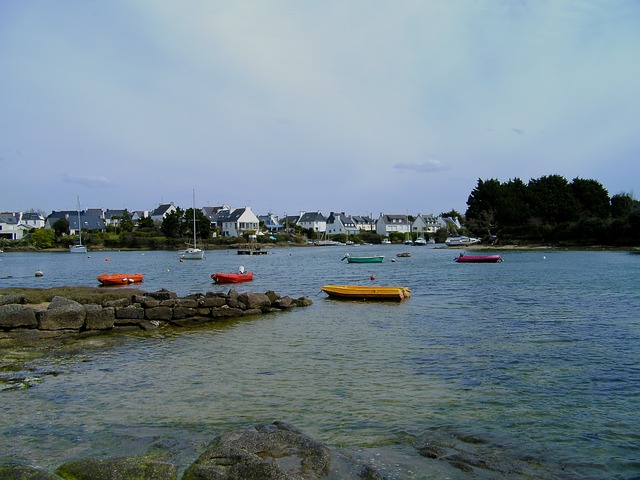 baie de concarneau fouesnant plan algues vertes