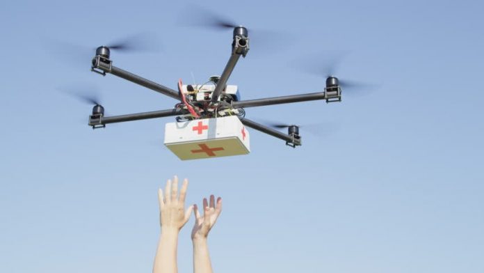 livraison colis drone