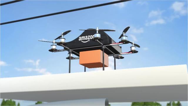 livraison par drones Amazon