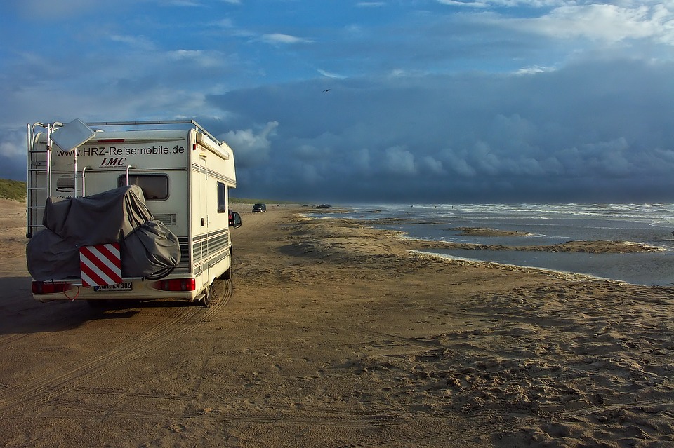 camping car plage vacances