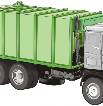 poubelles ménagères