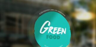 label green food