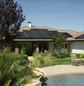 maison panneau solaire