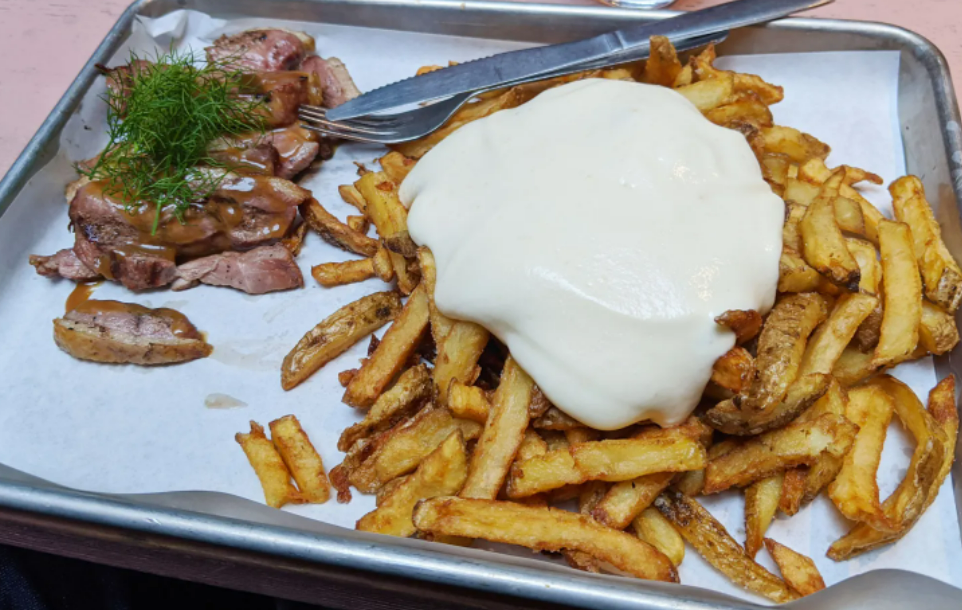 frites maroilles au bierbuik