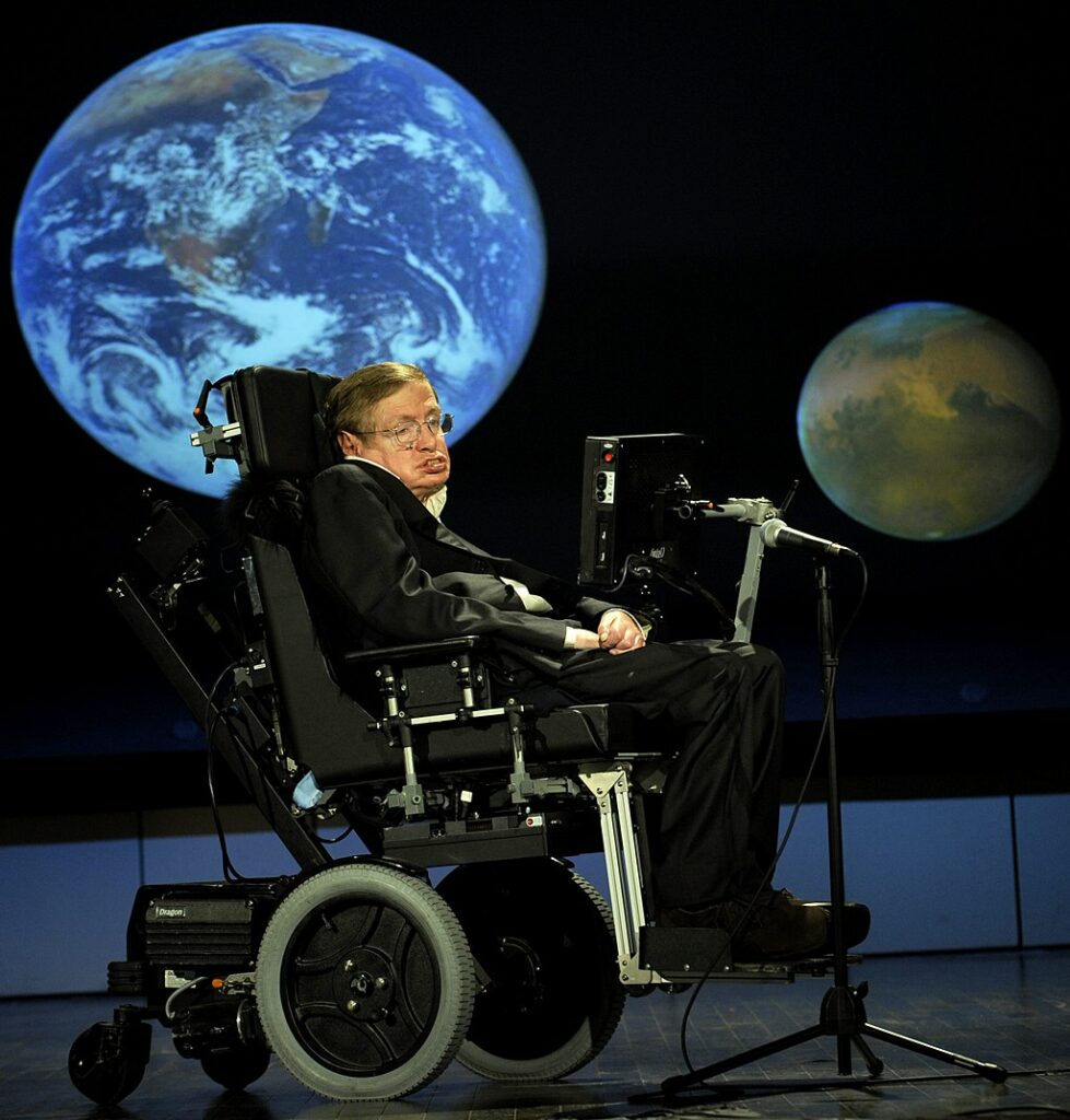 eye tracking Stephen hawking