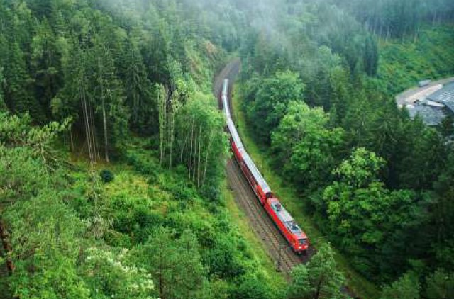 voyager écolo la Forêt Noire en train